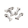 Platinum Plated Alloy Letter Pendants LS-PALLOY-J718-01P-I-2