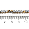Electroplate Glass Beads Strands EGLA-P061-01A-06-4