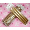Bamboo Knitting Needles TOOL-WH0016-15-2
