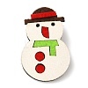 Christmas Theme PU Leather Brooch LS-JEWB-C004-01D-1