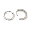 Brass Hoop Earrings EJEW-L211-006P-2