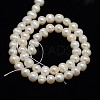 Natural Cultured Freshwater Pearl Beads Strands X1-PEAR-N013-06I-3