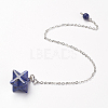 Chakra Natural Lapis Lazuli Dowsing Pendulums X-G-F516-01E-1