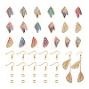 Craftdady DIY Wing Drop Earrings Making Kit DIY-CD0001-38-8