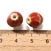 Vintage Style Glazed Ceramic Porcelain Beads PORC-H013-01-22-3