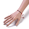 Adjustable Nylon Cord Braided Bead Bracelets BJEW-JB04426-01-4