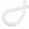 Electroplate Glass Beads Strands EGLA-A034-P8mm-A21-3