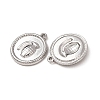 304 Stainless Steel Pendants STAS-K331-01C-P-2