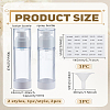 2Pcs Plastic Spray Bottle MRMJ-LP0002-42-2