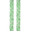 Transparent Glass Beads Strands LAMP-L078-010G-1