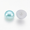 ABS Plastic Imitation Pearl Cabochons SACR-S738-10mm-M-2