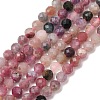 Natural Plum Blossom Tourmaline Beads Strands G-D110-A01-02-2