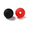 Rubberized Style Imitated Silicone Acrylic Beads X1-MACR-D029-01H-2