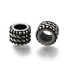 304 Stainless Steel European Tube Beads STAS-D382-15AS-1