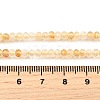Natural Citrine(Heated) Beads Strands G-S387-A03-3x4mm-5