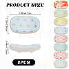 2 Sets 2 Styles Ceramic Chopstick Stands DJEW-CP0001-36B-2