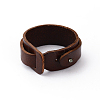 Alloy Leather Cold Bracelets BJEW-N269-13-3