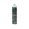 Point Tower Natural Ruby in Zoisite Home Display Decoration PW-WG48084-05-2