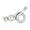 Tibetan Style Alloy Pendants TIBEP-F079-01AS-07-2