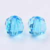 Transparent Acrylic Beads TACR-Q256-6mm-V40-2