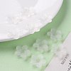 Frosted Acrylic Bead Caps MACR-S371-08A-701-6