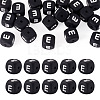 20Pcs Food Grade Eco-Friendly Silicone Beads SIL-TADJ0001-04E-1