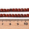 Natural Red Jasper Beads Strands G-N342-130-5