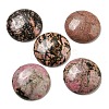 Natural Rhodonite Cabochons G-C115-02B-28-1