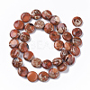 Natural Imperial Jasper Beads Strands G-S355-87B-07-2