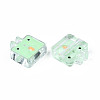 Transparent Acrylic Beads ACRC-S039-10B-3