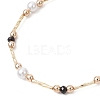Dyed Natural Malaysia Jade Beaded Bracelets for Women BJEW-JB12028-02-3