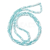 Frosted Crackle Glass Beads X1-GLAA-U001-4mm-M08-3