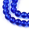 Transparent Glass Beads Strands GLAA-T032-T4mm-16-4