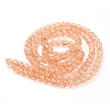 Crackle Glass Beads Strands X-CCG-Q001-6mm-05-3