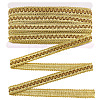 Polyester Braided Wavy Ribbons OCOR-WH0112-017B-1