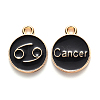 Alloy Enamel Pendants LS-X-ENAM-S124-01B-08D-1