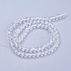 Imitation Austrian Crystal Bead Strands G-M181-5mm-01A-2