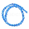 Handmade Millefiori Lampwork Beads Strands LAMP-G166-17A-03-1