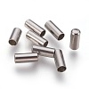 Tarnish Resistant 201 Stainless Steel Cord End Caps STAS-P207-05P-C-1