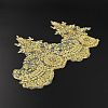 Sparkle Embroidery Flower Polyester Lace Trim OCOR-GF0002-44B-2