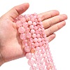 Natural Rose Quartz Beads Strands G-F591-04-4