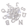 Alphabet Resin Rhinestone Patches DIY-TAC0005-45A-11