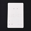Rectangle Earring Display Cards CDIS-P007-A03-3
