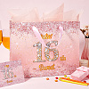 Sixteenth Birthday Paper Tote Bags with Handles CARB-SP0001-02-3