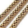 Ion Plating(IP) 304 Stainless Steel Link Chains CHS-S012-01G-1