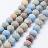 Natural Imperial Jasper Beads Strands G-K232-6mm-01A-1