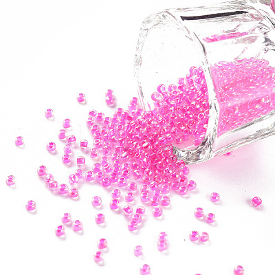 11/0 FGB Grade A Transparent Glass Seed Beads X-SEED-N001-E-304-1