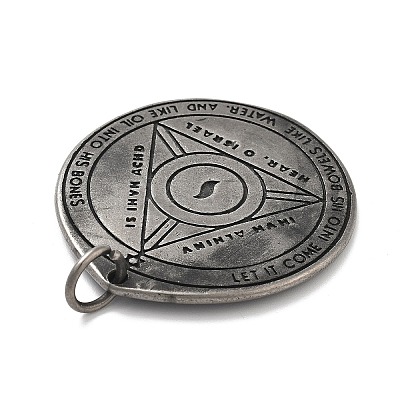 304 Stainless Steel Pendants STAS-V008-22AS-03-1
