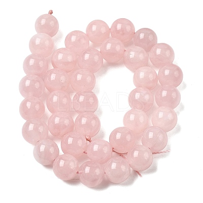 Natural Madagascar Rose Quartz Beads Strands G-B167-A01-10mm-1