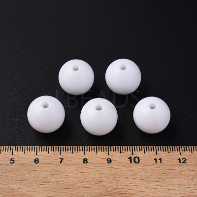 Opaque Acrylic Beads X-MACR-S370-C16mm-01-1